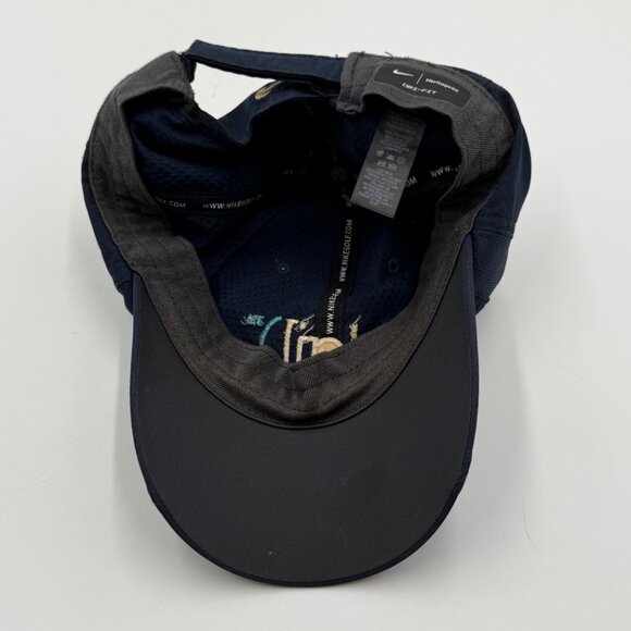Nike Heritage 86 Dri Fit Hat Vigil Neuro Strapback Cap Dark Blue One Size Adjust - Picture 8 of 11